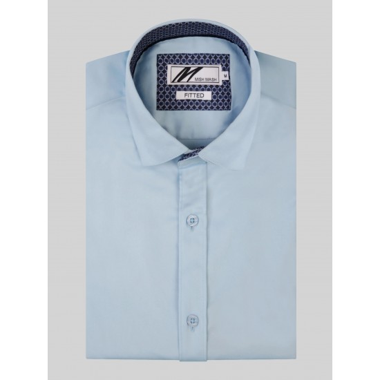 Mish Mash Rosewood Sky Short Sleeve Shirt