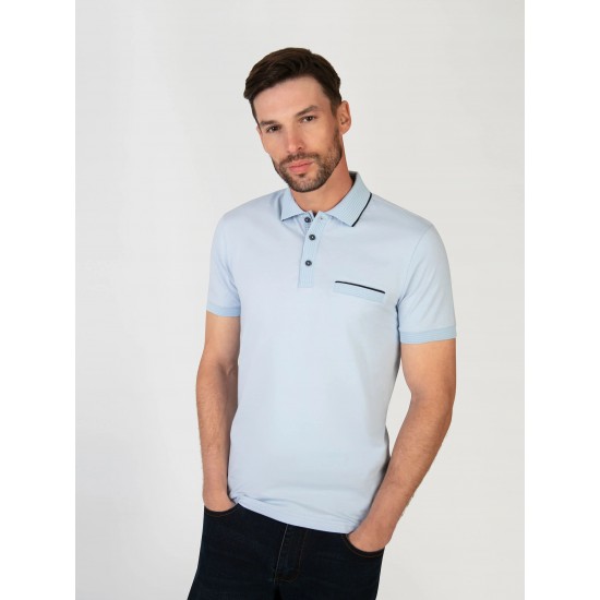 Mish Mash Sky Blue Tonto Polo