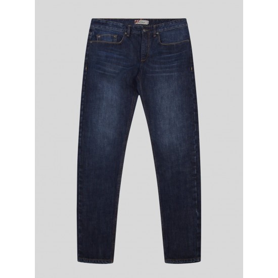 Mish Mash 1987 Straight Fit Raider Dark Rigid Jeans