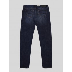 Mish Mash 1987 Straight Fit Raider Dark Rigid Jeans