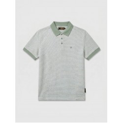 Mish Mash Capri off white sage polo