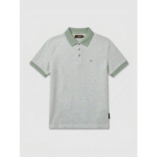 Mish Mash Capri off white sage polo