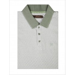 Mish Mash Capri off white sage polo