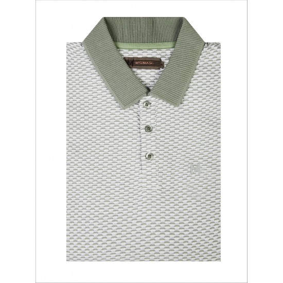 Mish Mash Capri off white sage polo