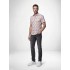 Mish Mash Starburst Orange Short Sleeve Shirt