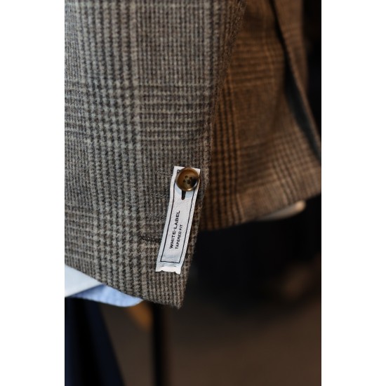 White Label Brown Check Joshua Blazer