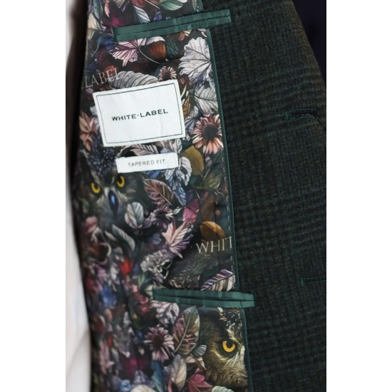 White Label Green Check Joshua Blazer
