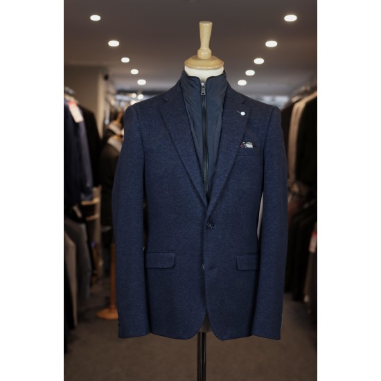 White Label Navy Jackson Blazer