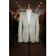 White Label Tapered Fit Beige Linen Jordan Blazer
