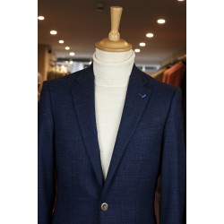 White Label Tapered Fit Navy Jasper Blazer